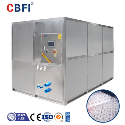CBFI CV5000 5 toneladas pela máquina de fatura de gelo de aço inoxidável do cubo do dia Sus304 com grande capacidade