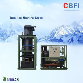 Máquina de gelo do tubo do sistema de controlo do PLC de Siemens com os acessórios bondes do LG