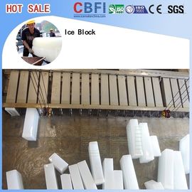 Planta do bloco de gelo da grande capacidade/máquina industrial 74kw.h/tonelada do fabricante de gelo