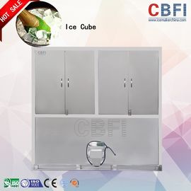 máquinas do fabricante dos cubos de gelo do ruído 55dB, capacidade grande comercial dos fabricantes de gelo