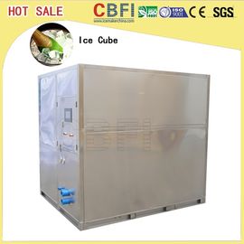 Menos fabricante de gelo do cubo do consumo de potência/negócio pequeno da máquina de gelo 20 toneladas
