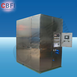A bebida fria compra máquina de gelo da placa com controle de programa central do PLC