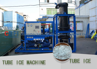 Máquina de gelo inteligente 1000kg do tubo do sistema de controlo do PLC de Alemanha Siemens - 30000kg