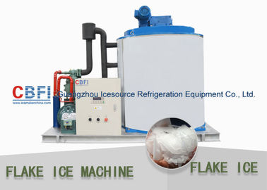 Máquina de gelo de aço inoxidável do floco do ISO 304 com o compressor de Alemanha