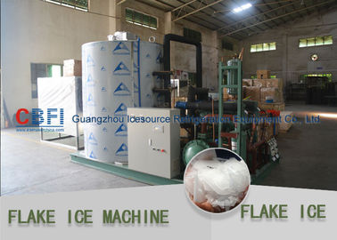 Máquina refrigerando do peixe do mercado/a vegetal do floco de gelo de fatura compressor fresco de  do gelo