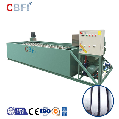 CBFI BBI30 3 toneladas pela máquina de fatura de gelo do bloco do dia com PLC