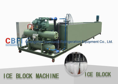 Bloco de gelo da escala média que faz refrigerar de água 1000kg da máquina - 100000 quilogramas de capacidade