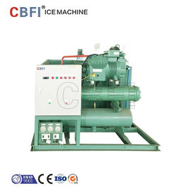 Máquina personalizada do fabricante de gelo do bloco de 1 toneladas - líquido refrigerante de 100 toneladas R404a/R507