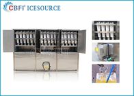 5 tons Commercial Ice Maker Machine / Ice Cube Equipment With 500 Kg Ice Storage Bin Capacity