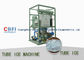 máquina de gelo Cuboid de aço inoxidável do tubo de 380V 50HZ 3P 304 para o consumo humano