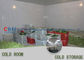 sala comercial do congelador da espessura de 50mm - de 200mm, refrigerador da sala fria com compressor importado