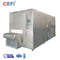 Congelador de túnel rápido 1000 KG/H para frutas, legumes e produtos de peixe