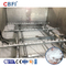 10-30 toneladas/24h Máquina de fazer gelo em flocos Sistema automático de armazenamento de gelo para refrigeração de concreto de frutos do mar
