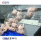 Linha de produção de carne congelada de congelamento rápido em espiral laminada personalizável IQF
