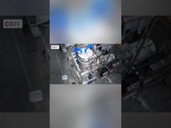 CBFI Material de aço inoxidável Construção 20 toneladas TV200 Máquina de gelo de tubo