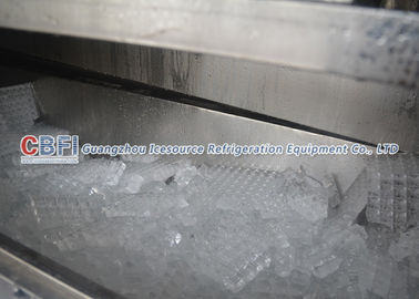 O ar puro fácil de refrigeração/água refrigerou a máquina de gelo, máquinas de factura de gelo industriais