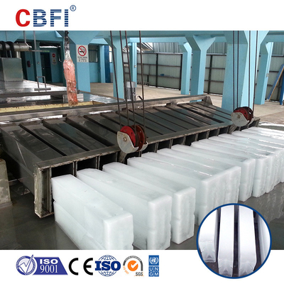 Projeto da planta de gelo do bloco de R404a 5 toneladas a 50 toneladas de máquina industrial grande da fábrica