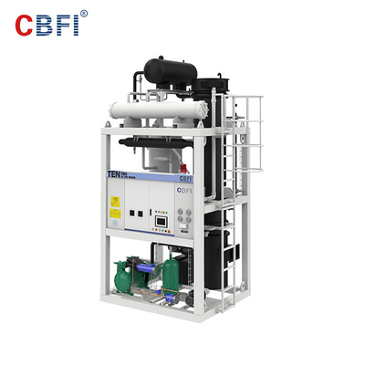 Compressor comercial de Alemanha  do fabricante de gelo do tubo da máquina do tubo do gelo de CBFI