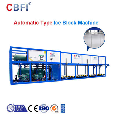 A água de adição automática que recolhe a máquina do bloco de gelo dirige refrigerar