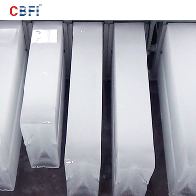 10 toneladas pelo gelo comestível automático refrigerando direto do fabricante de gelo da máquina do bloco de gelo do dia