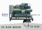 Máquina de aço inoxidável Alemanha  do bloco de gelo 304/compressor de Tanwai Hanbell