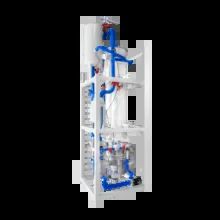 Máquina de refrigeração por água / ar de tubos de gelo com Itália válvulas de fundição Coreia do Sul LG componentes elétricos